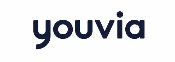 Het logo van Youvia