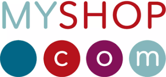 Het logo van MyShop