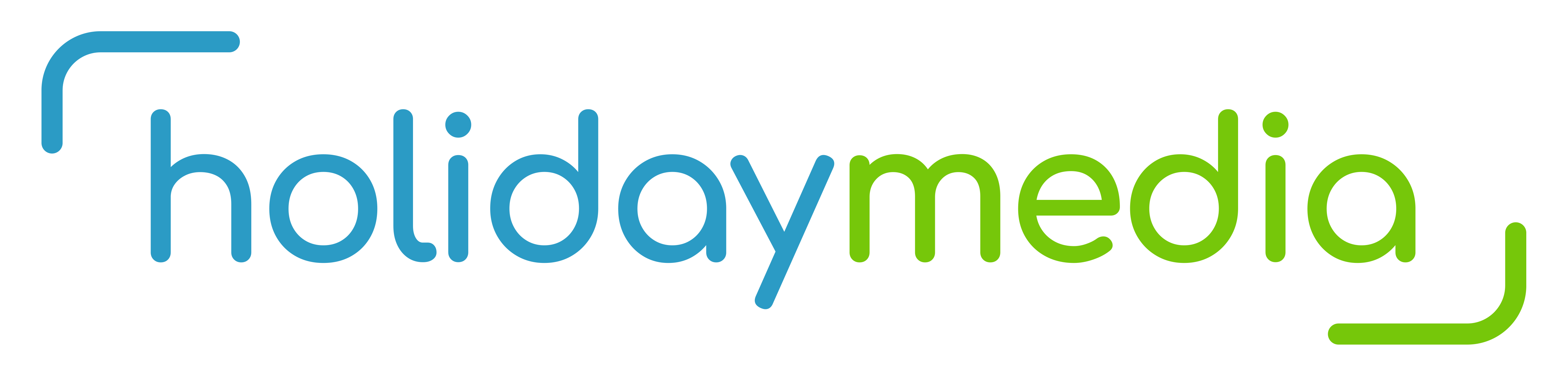 Het logo van HolidayMedia