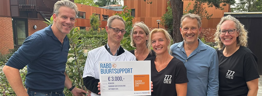 cheque uitreiking