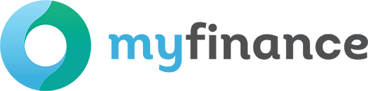 Het logo van Myfinance