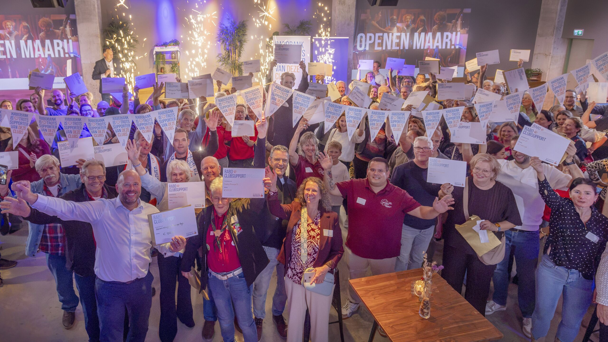 Groepsfoto Finaleavond Rijk van Nijmegen 