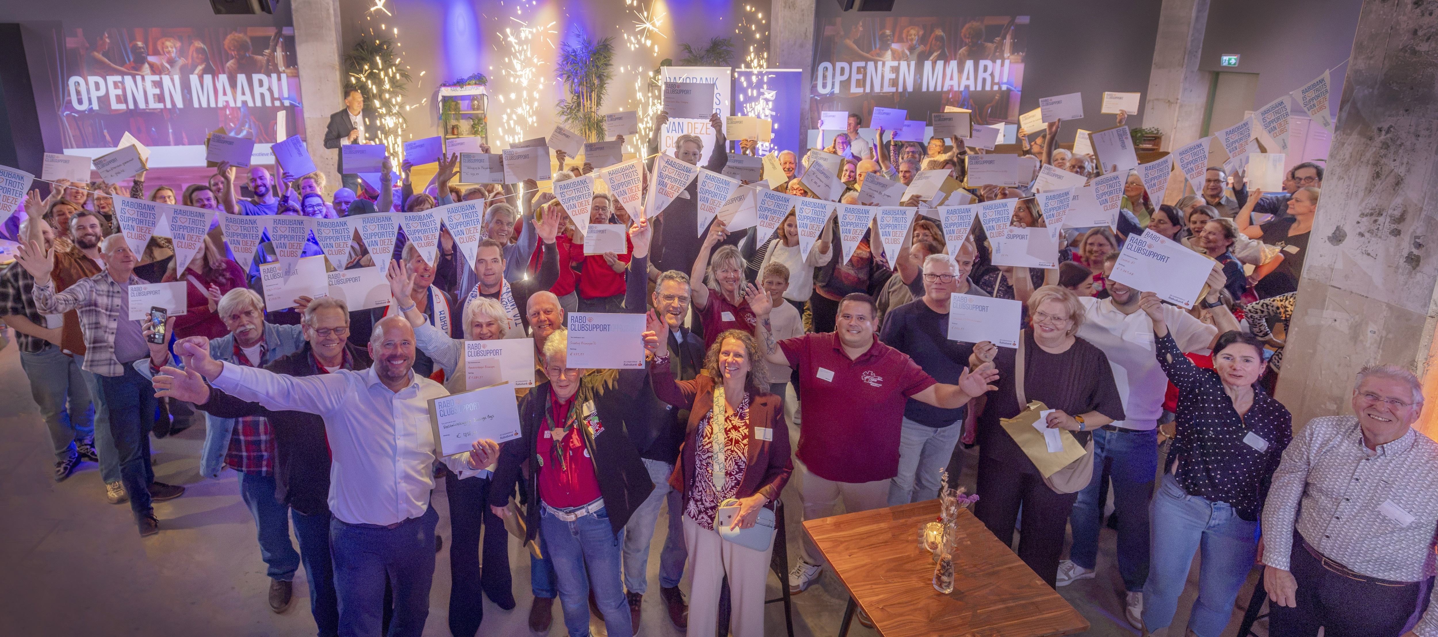 Groepsfoto Finaleavond Rijk van Nijmegen 