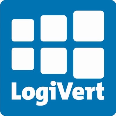 Het logo van LogiVert