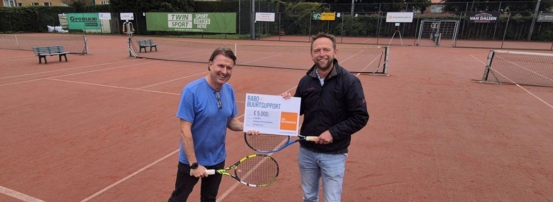 cheque uitreiking