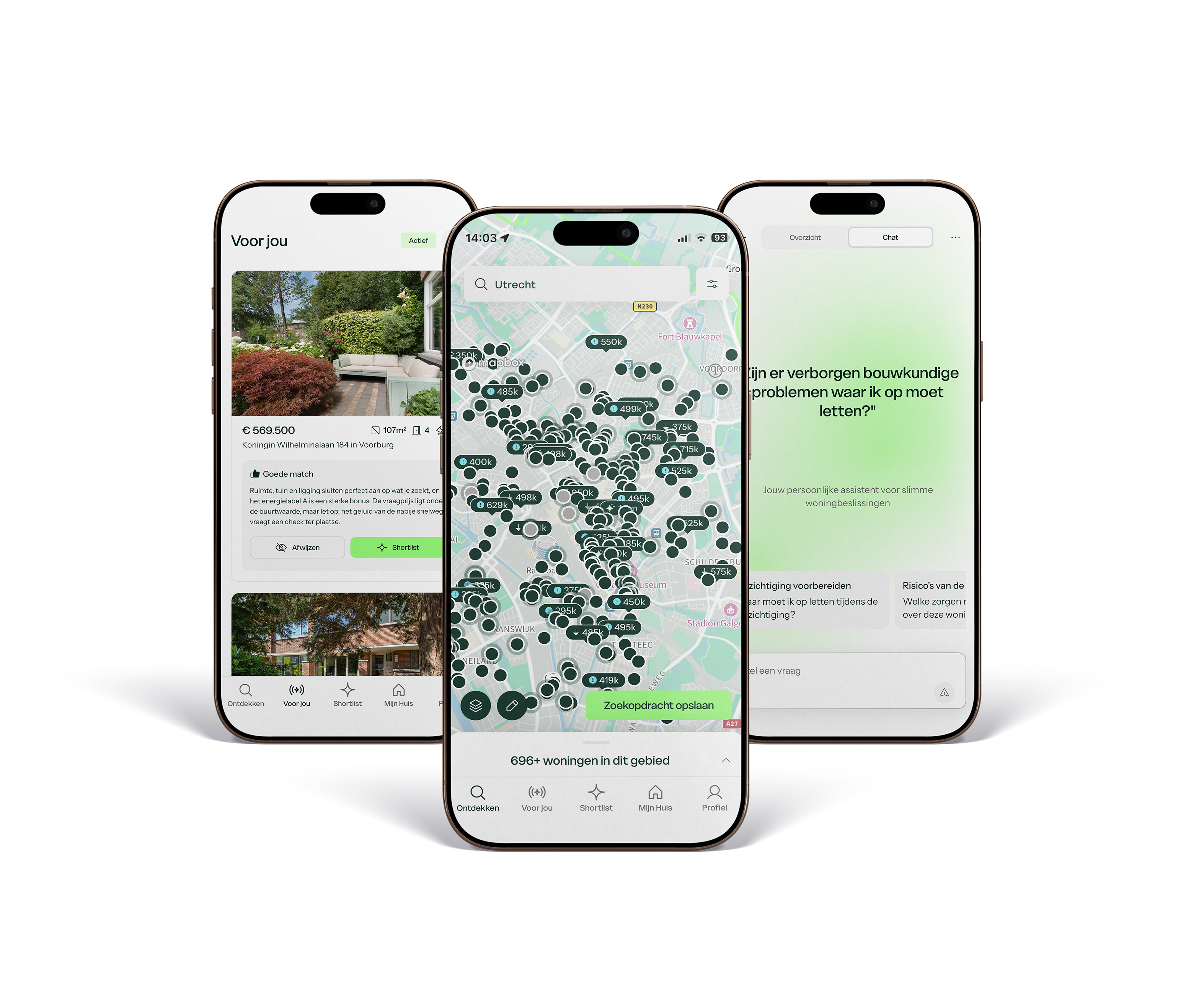 Beelden Huispedia app