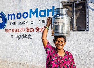 Female worker in India