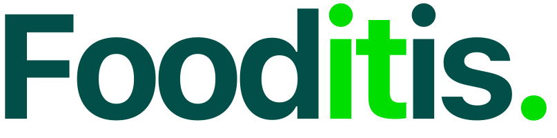Het logo van Fooditis