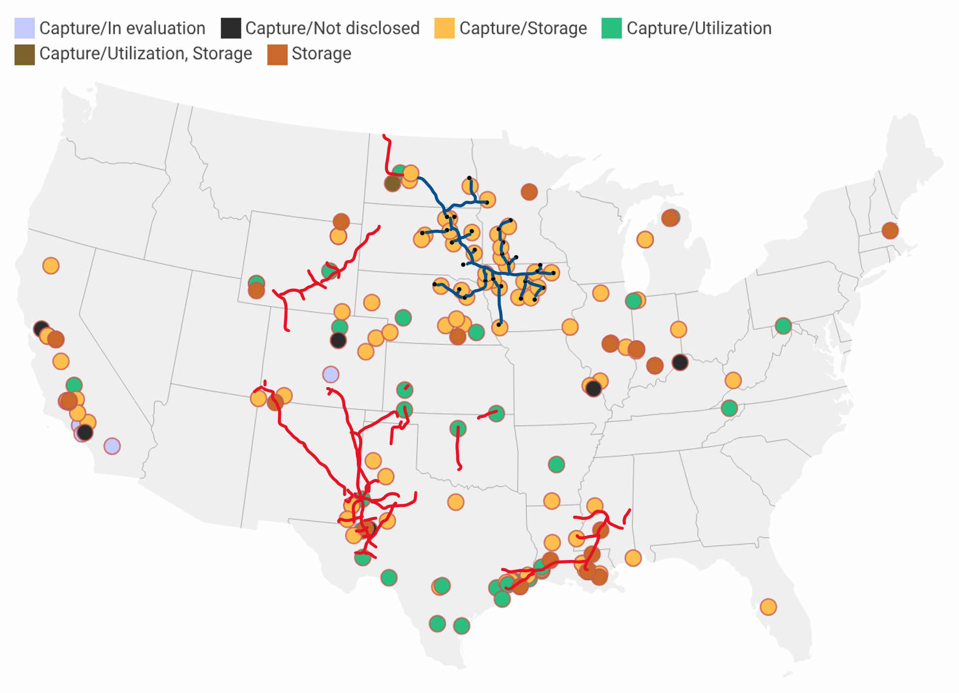 CCUS map