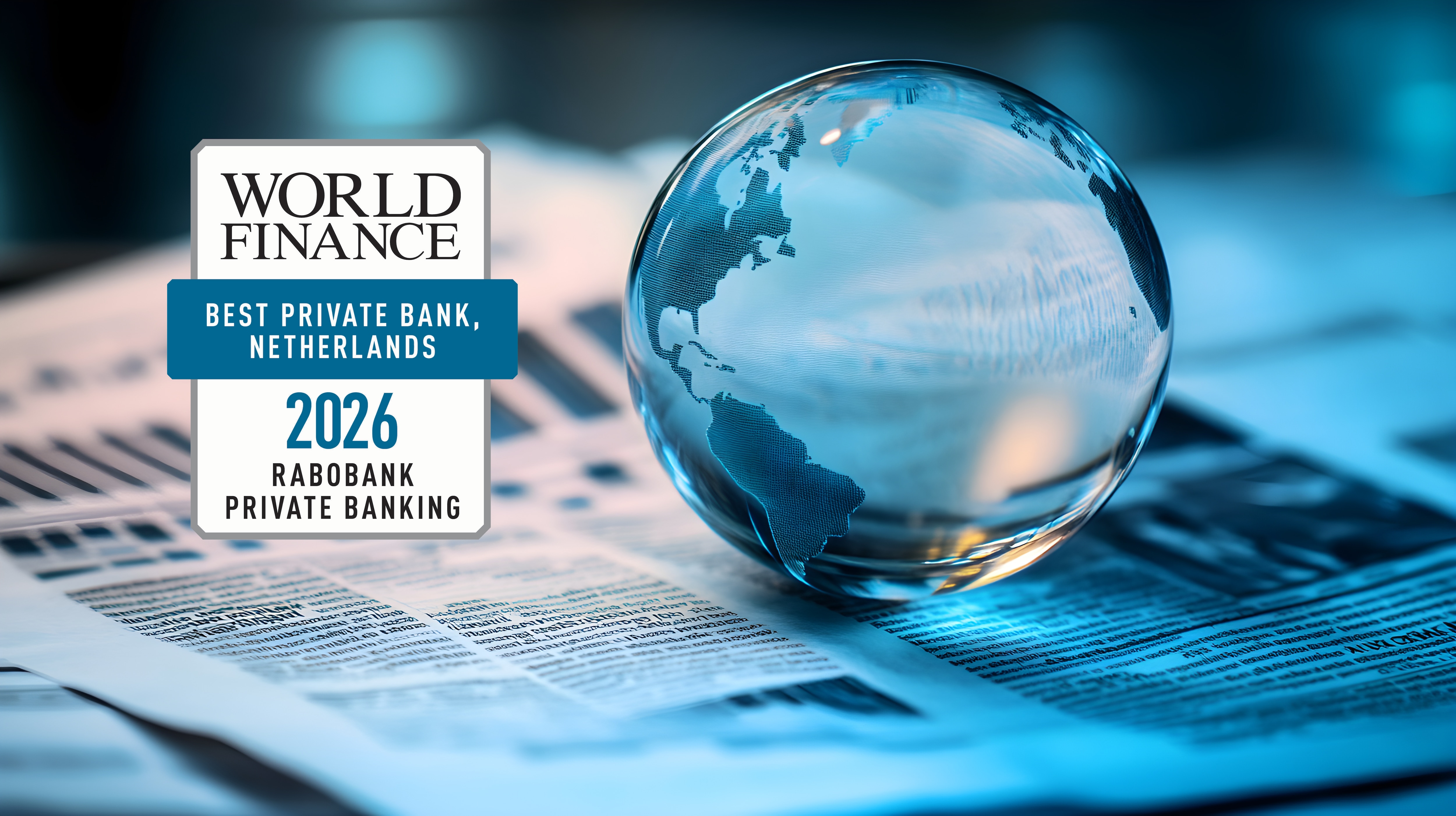World Finance Award Best Private Bank Netherlands