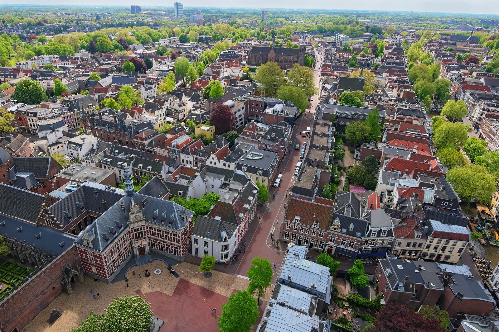 Nederland van boven Utrecht