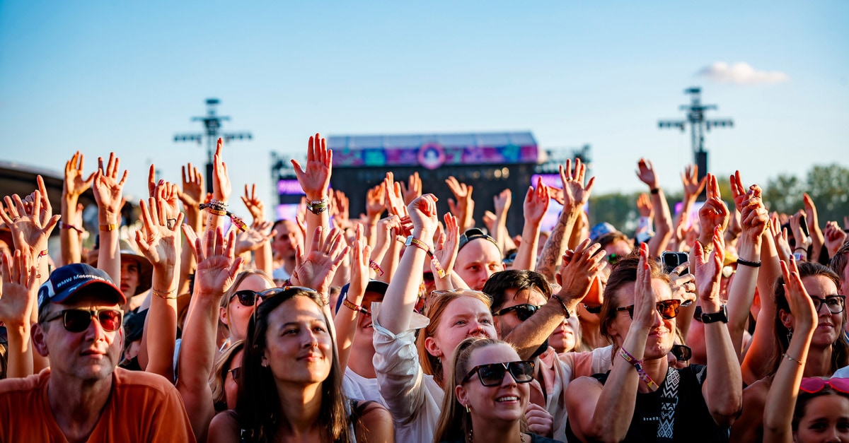 publiek op een festival