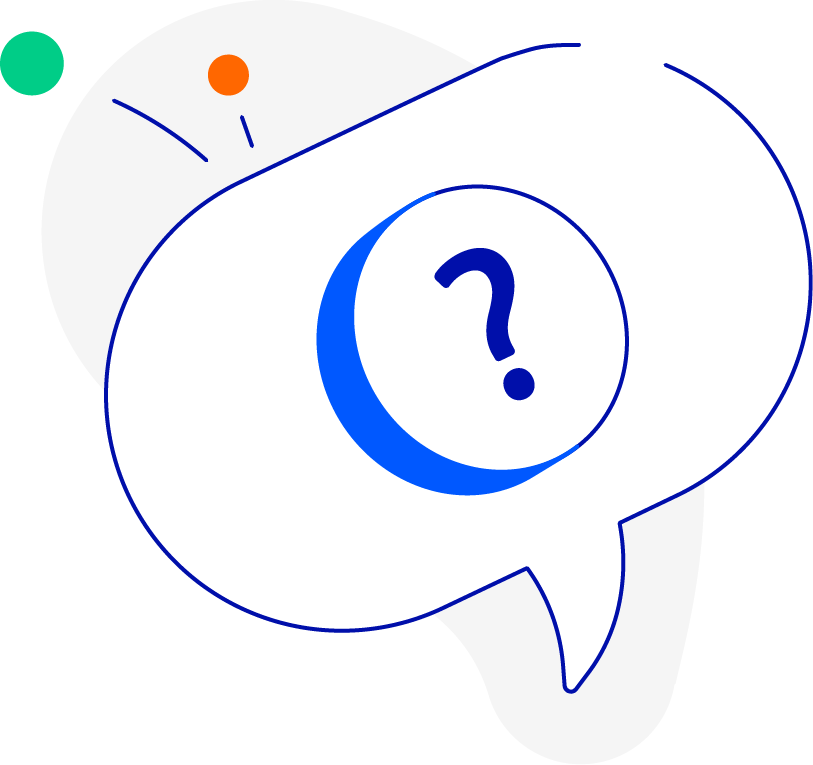 Speech bubble question coin