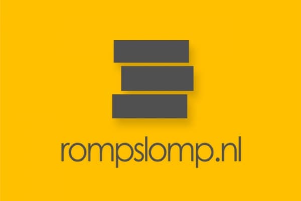 Het logo van Visma Rompslomp