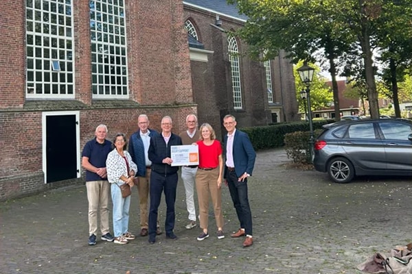 cheque uitreiking