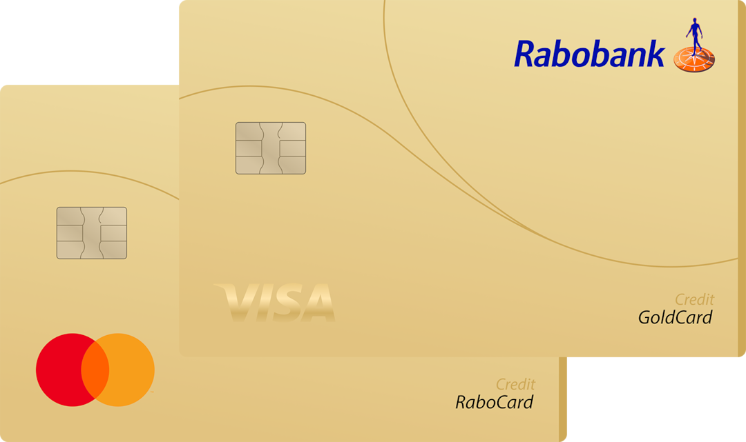 Creditcards Mastercard RaboCard en Visa GoldCard